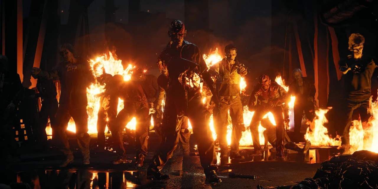 Responders facing a zombie horde in No More Room in Hell 2